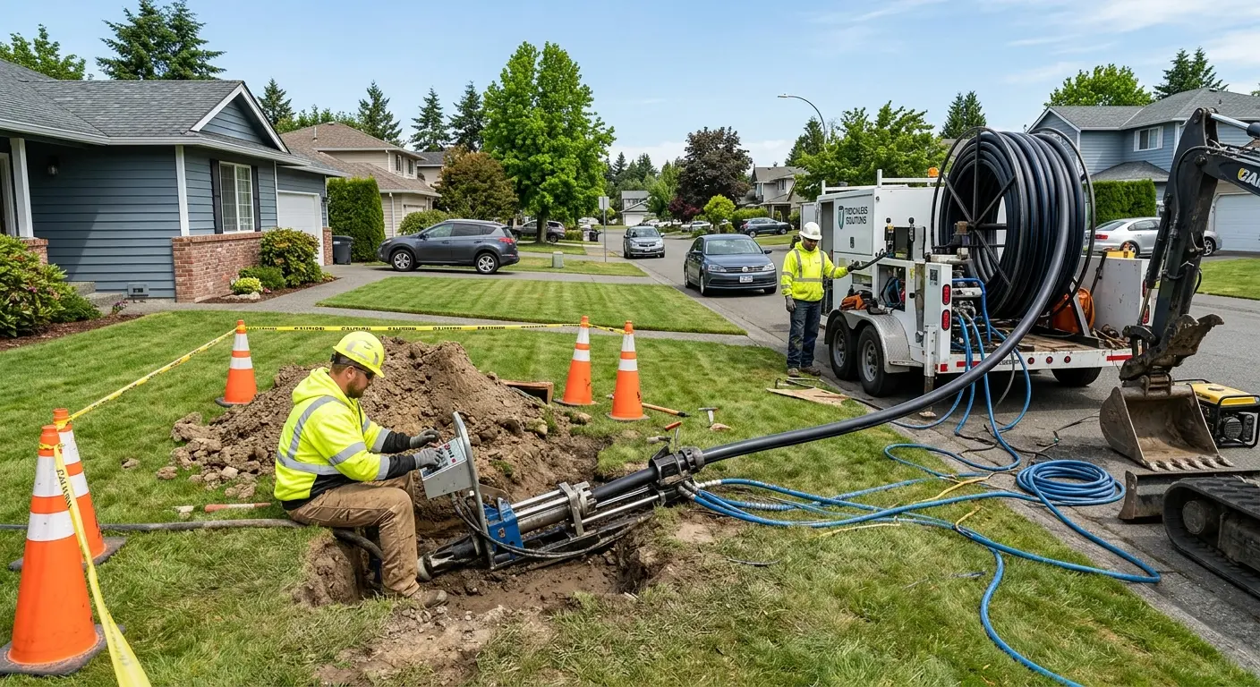 Sewer Line Replacement in Reading, OH